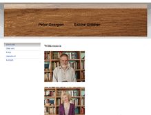 Tablet Screenshot of petergoergen.de